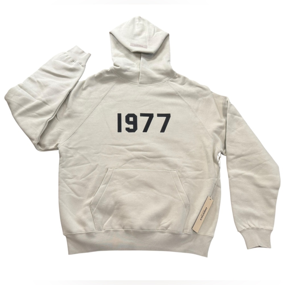 Essentials‎ fear of God Cream/Wheat Hoodie with 1977 New With Tags XS